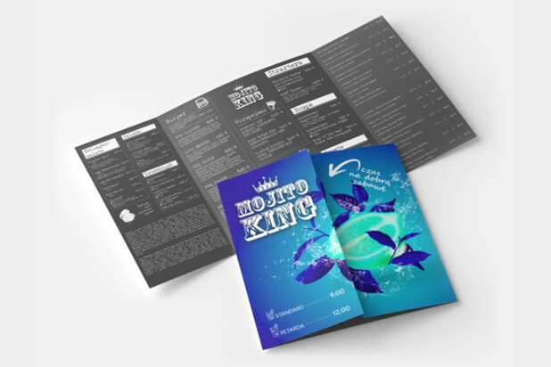Druk menu cenników Kraków